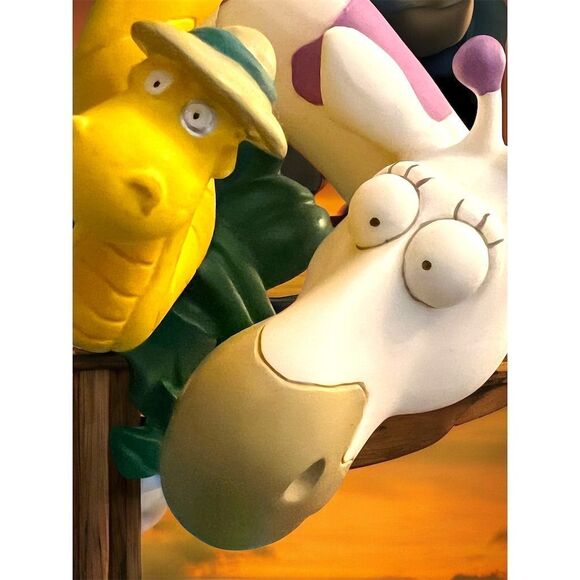 MGM Grand Las Vegas 1997 Exclusive Casino Photo Frame Collectible Funny Animals - Picture 8 of 11